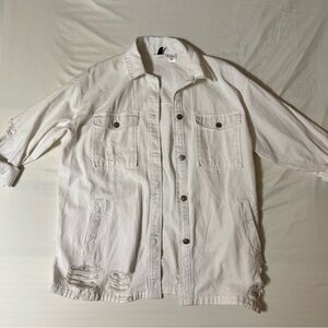 Divided Cream Denim Jacket